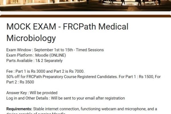 FRCPath (Medical Microbiology) mock exam