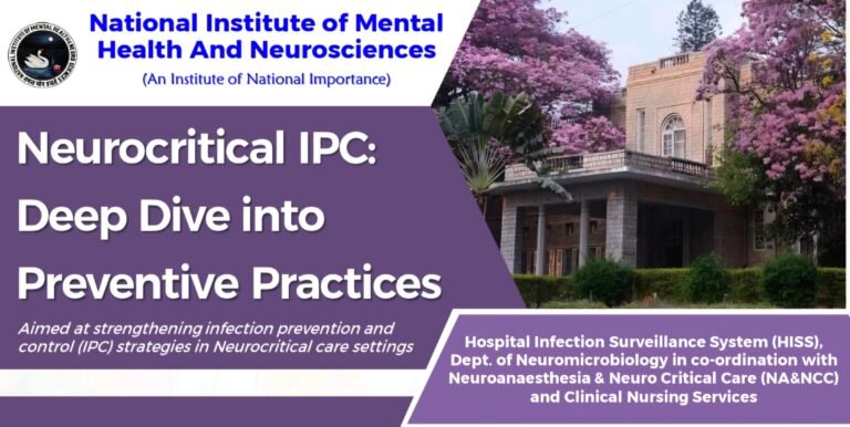 Neurocritical IPC Workshop, NIMHANS, Bengaluru